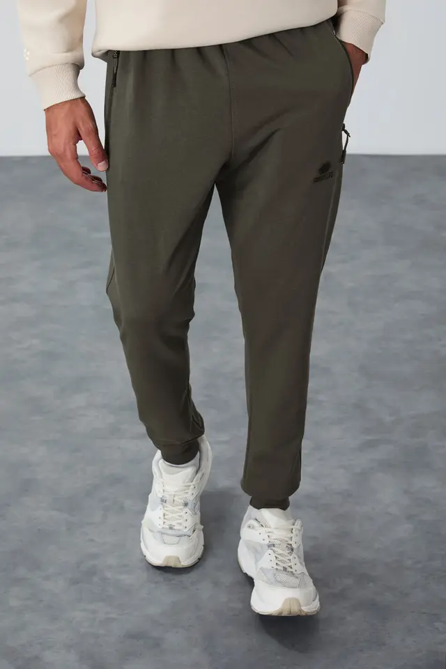 TOMMY Men's Jogger Sweatpants With Zip Pocket