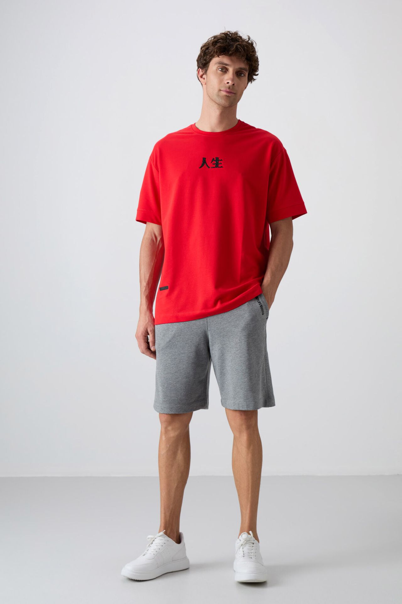 TOMMY Oversized Printed Crew Neck T-Shirt 2