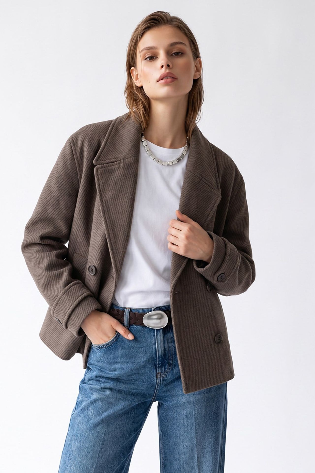 MIXRAY Women's Overcoat 5