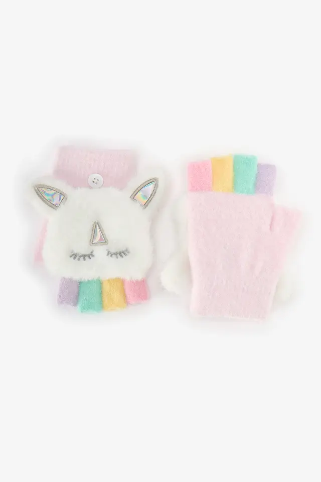 PENTI Girls' Unicorn Gloves
