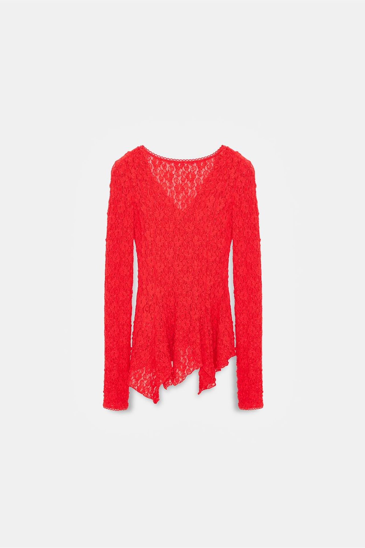DILVIN Lace V-Neck Button Cardigan 6