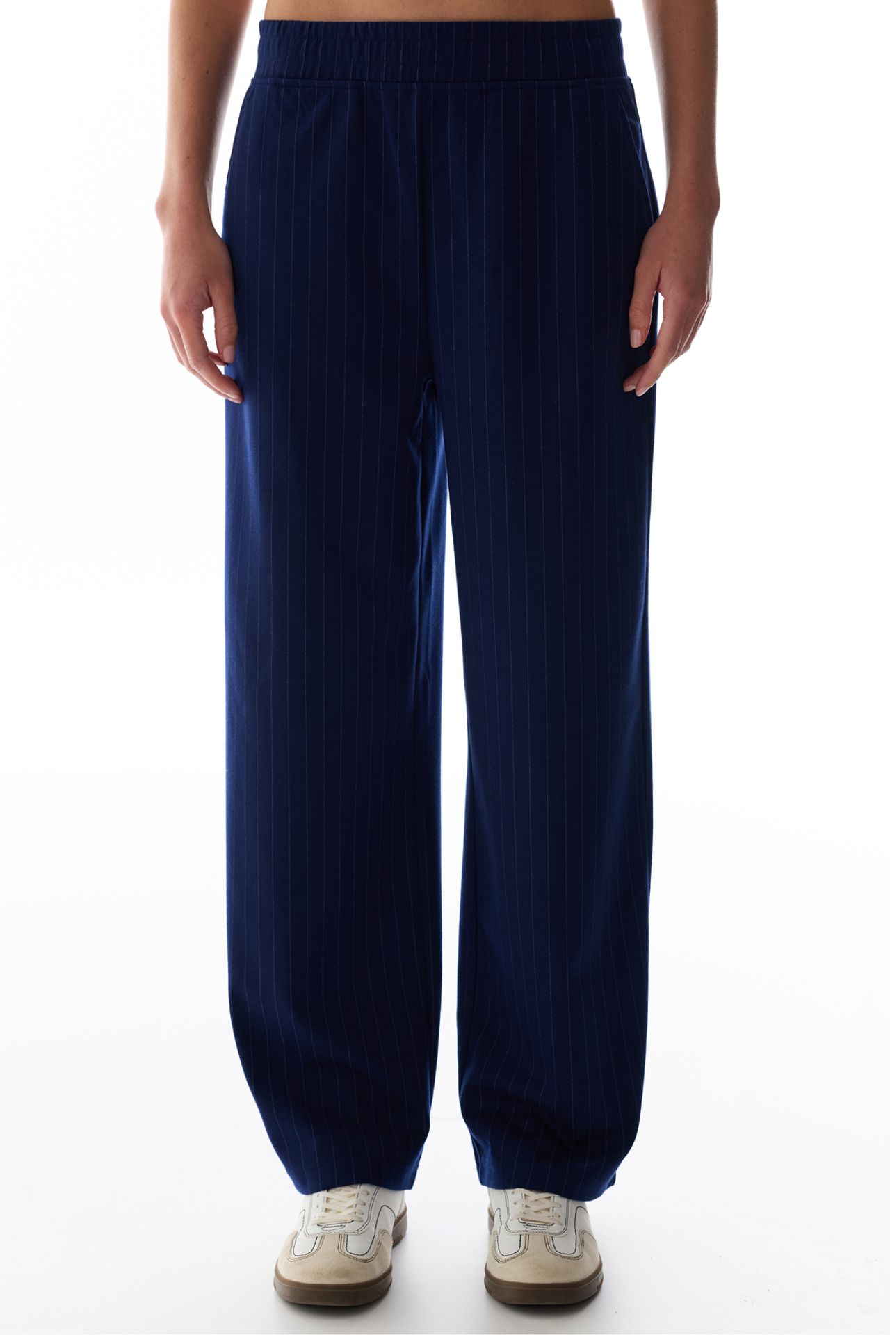 PENTI Striped High Waist Pants 2