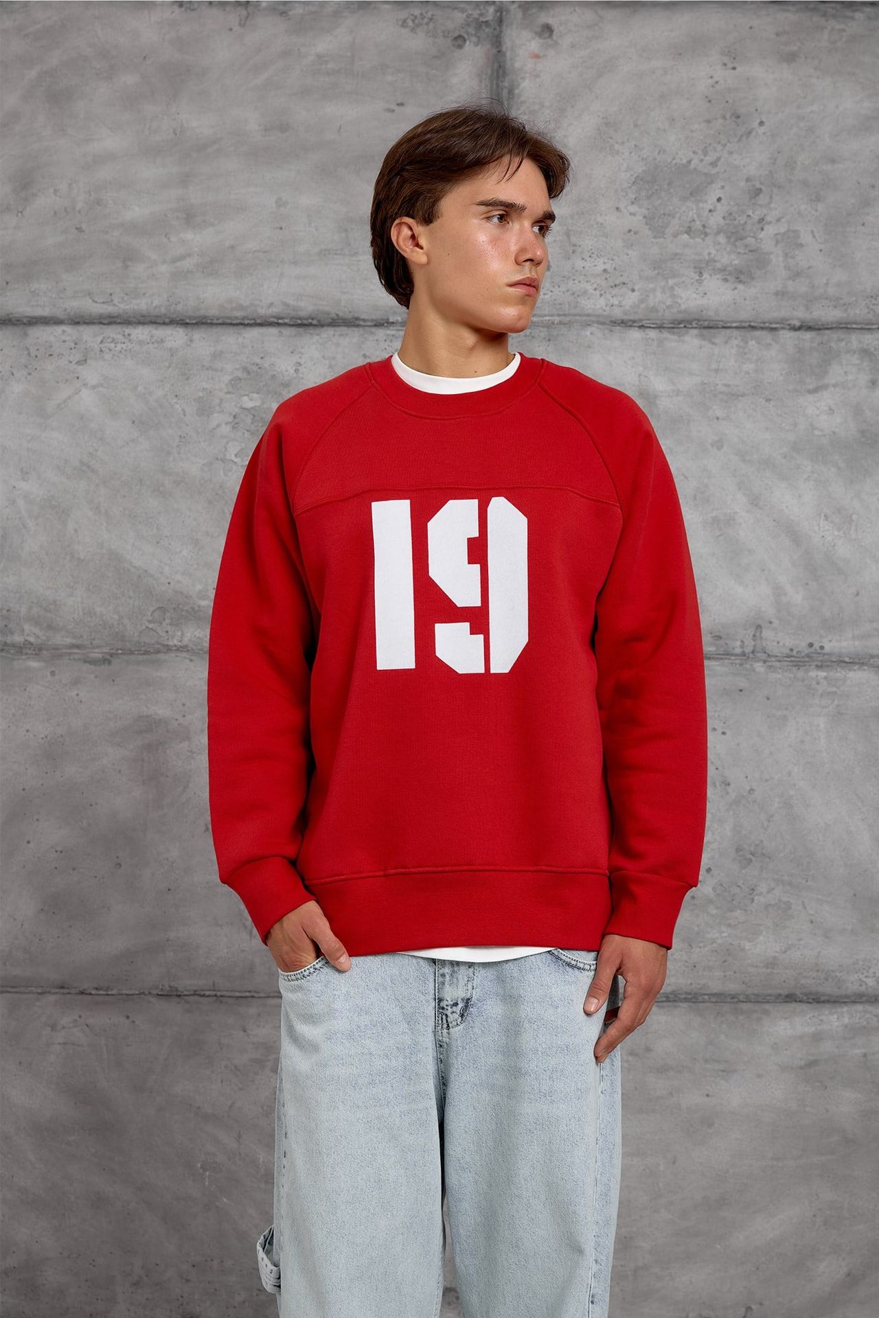 NOMARC Regular Kalıp Bisiklet Yaka Sweatshirt 1