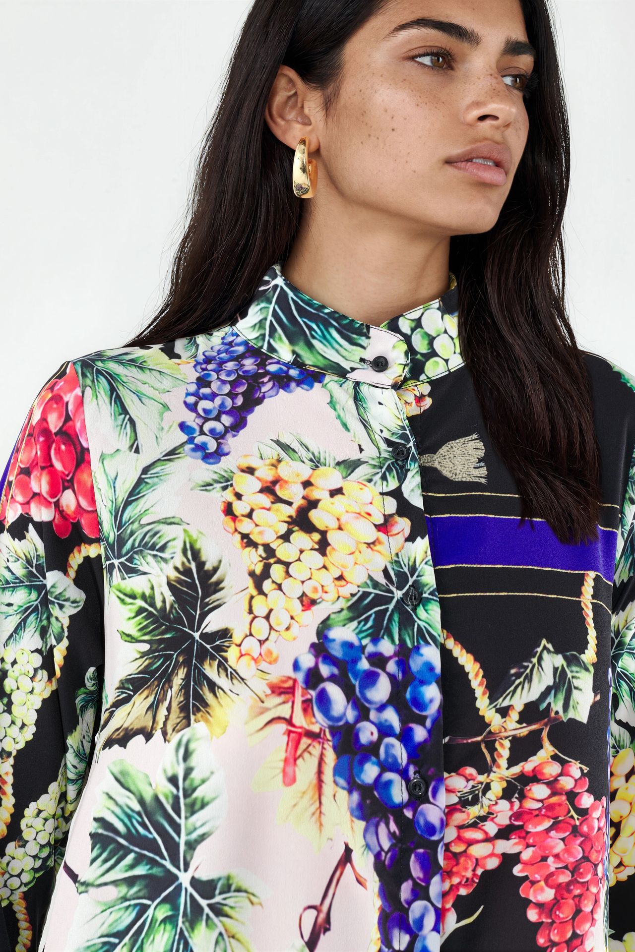 MSN Floral Chiffon Mini Dress 2