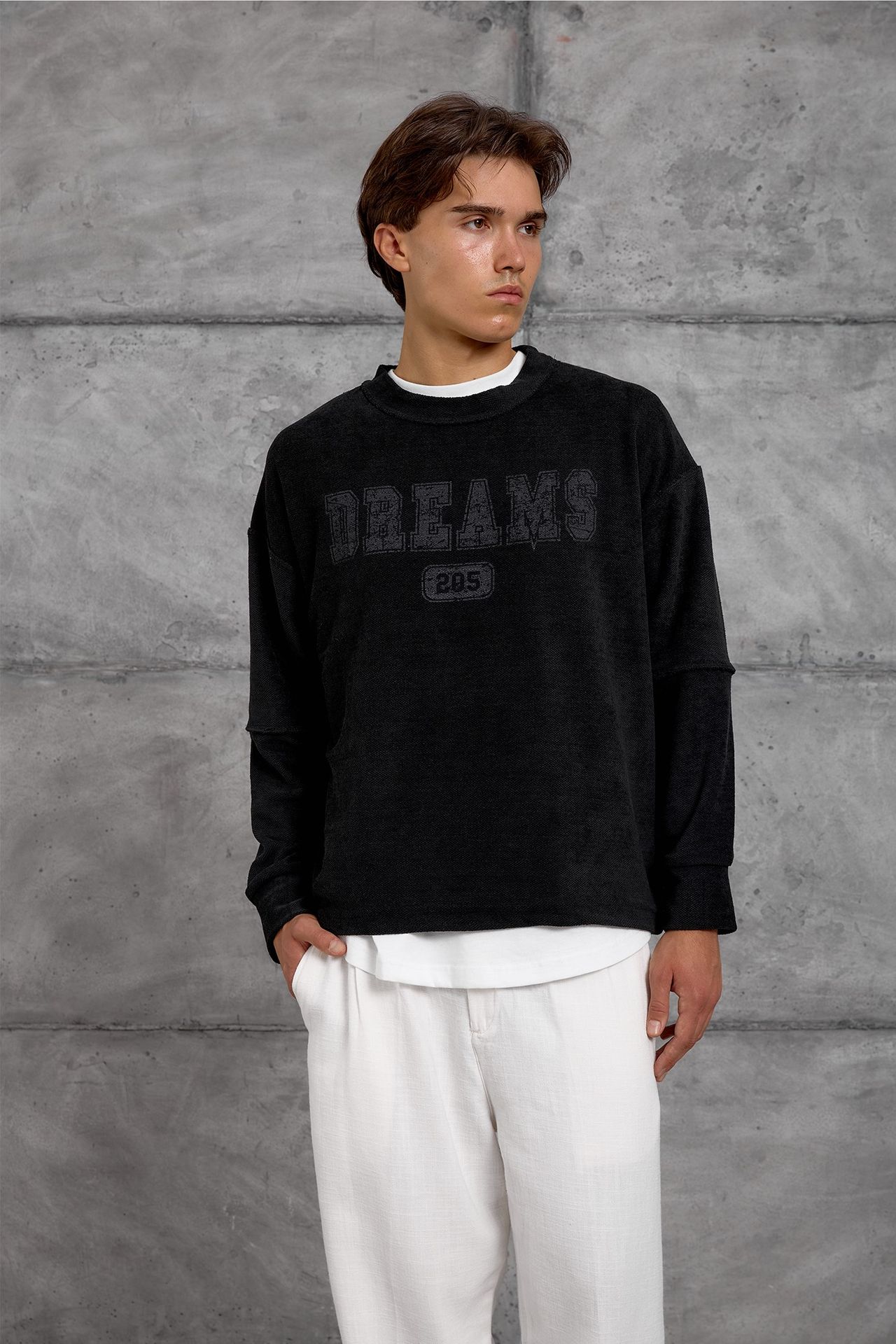 NOMARC Regular Kalıp Bisiklet Yaka Sweatshirt 1