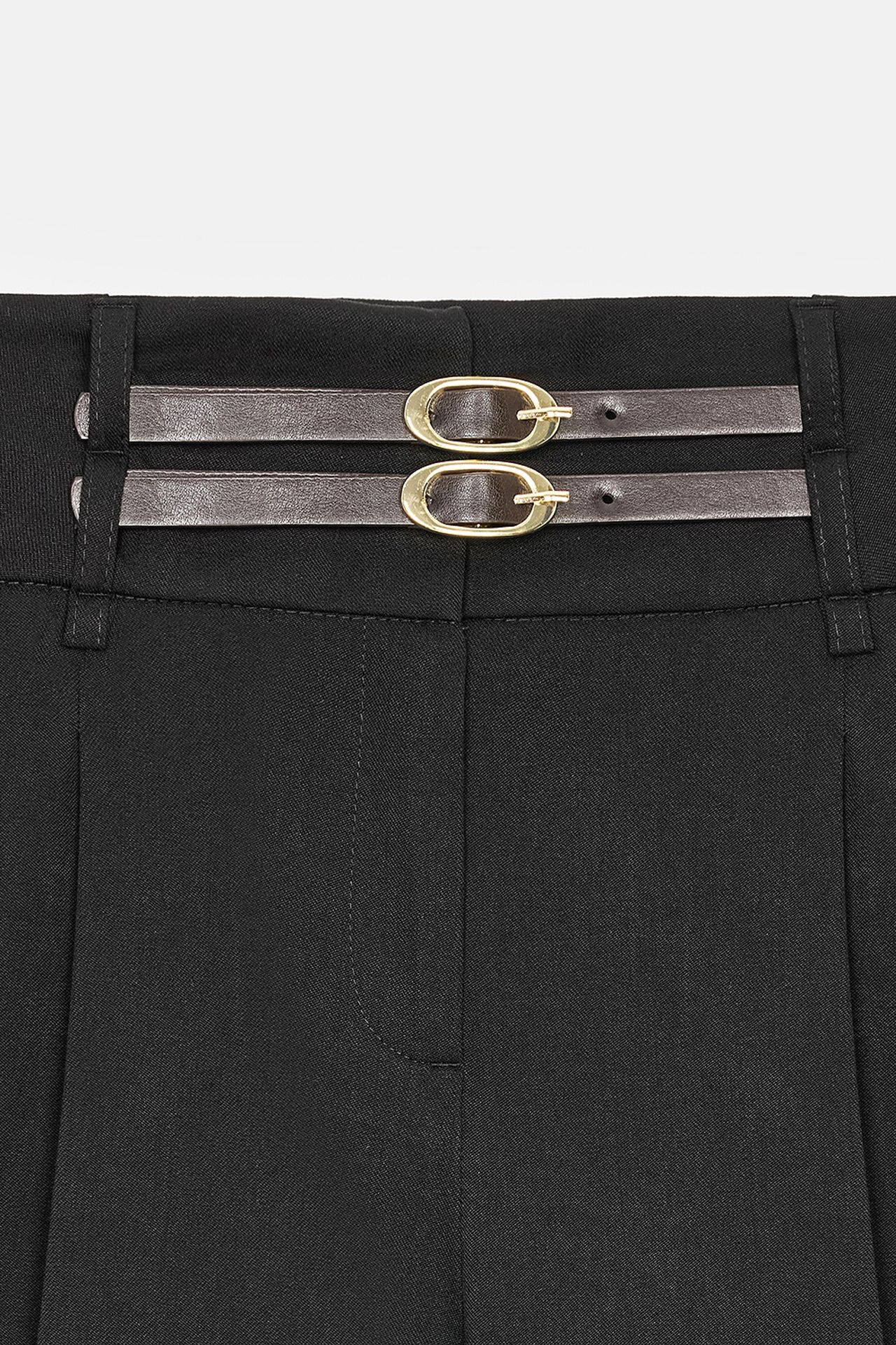 DILVIN Women's Tailored Pull-On Shorts