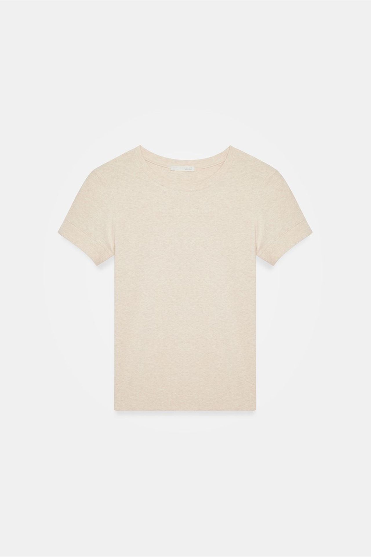DILVIN Kadın Slim Fit Bisiklet Yaka Tişört 5