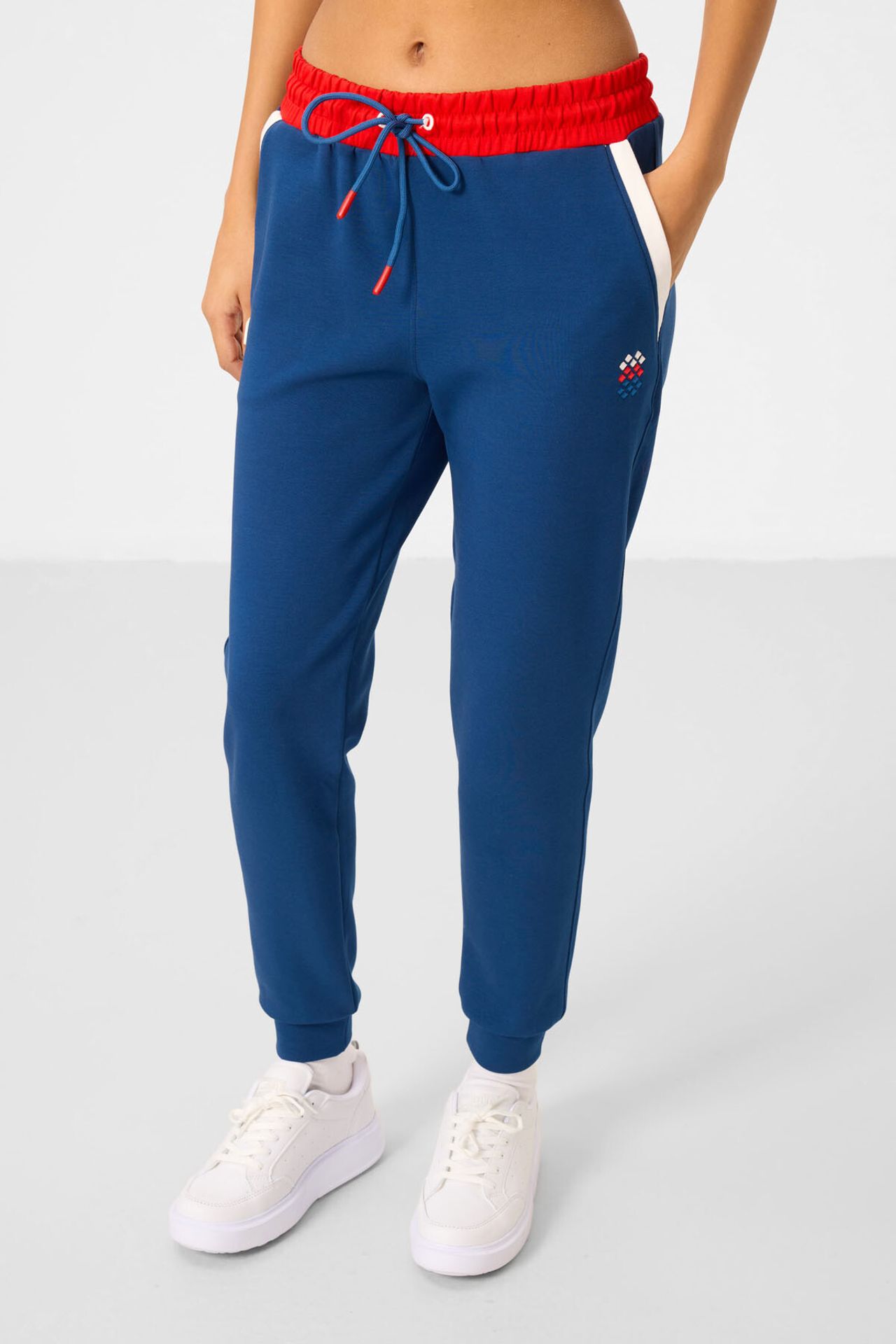 TOMMY Color-Blocked Hooded Sweatshirt And Pants Set 6