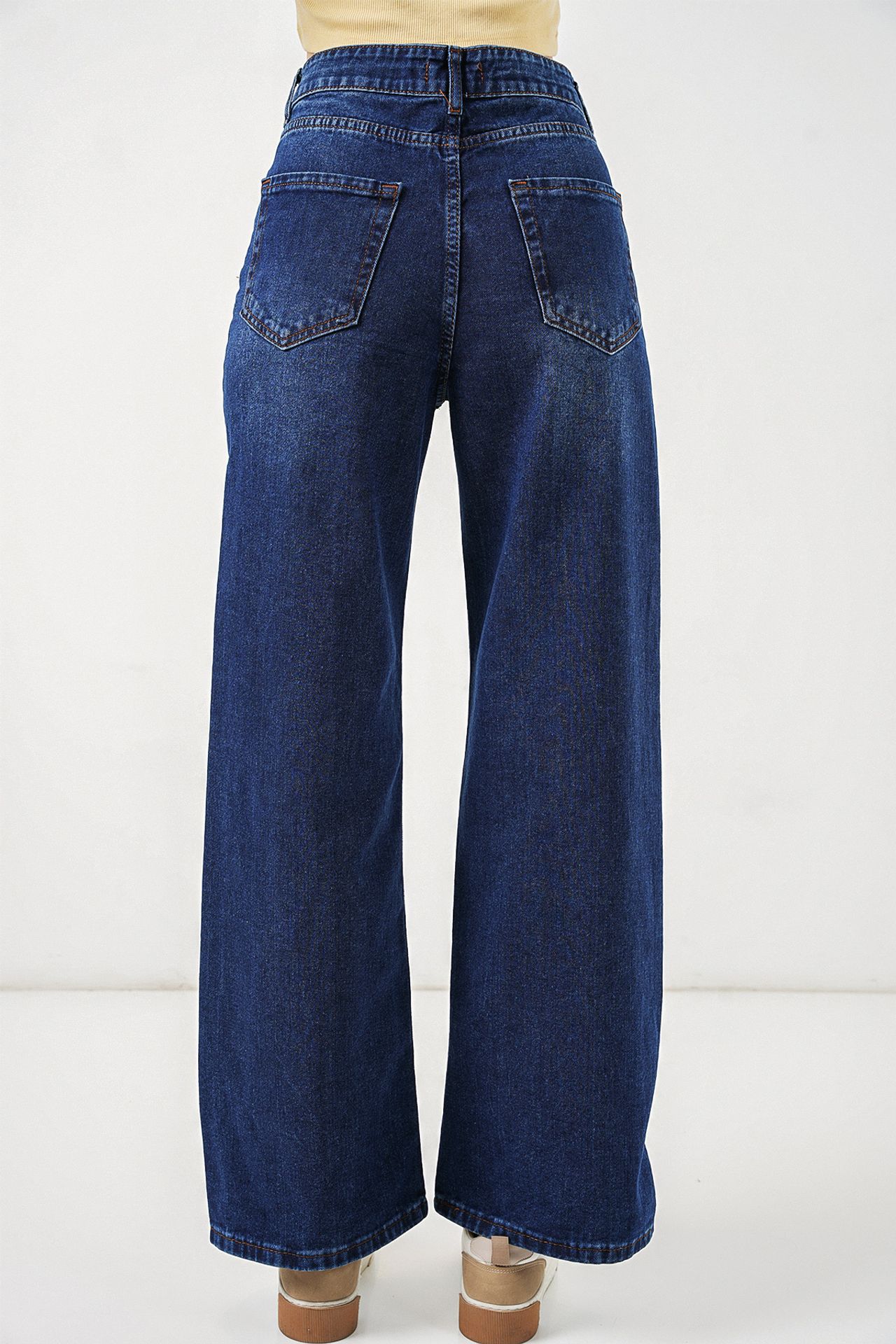 BDART High-Waist Wide-Leg Cotton Jeans 8