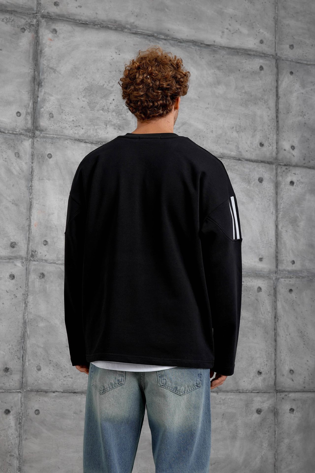 NOMARC Rahat Bisiklet Yaka Sweatshirt 4