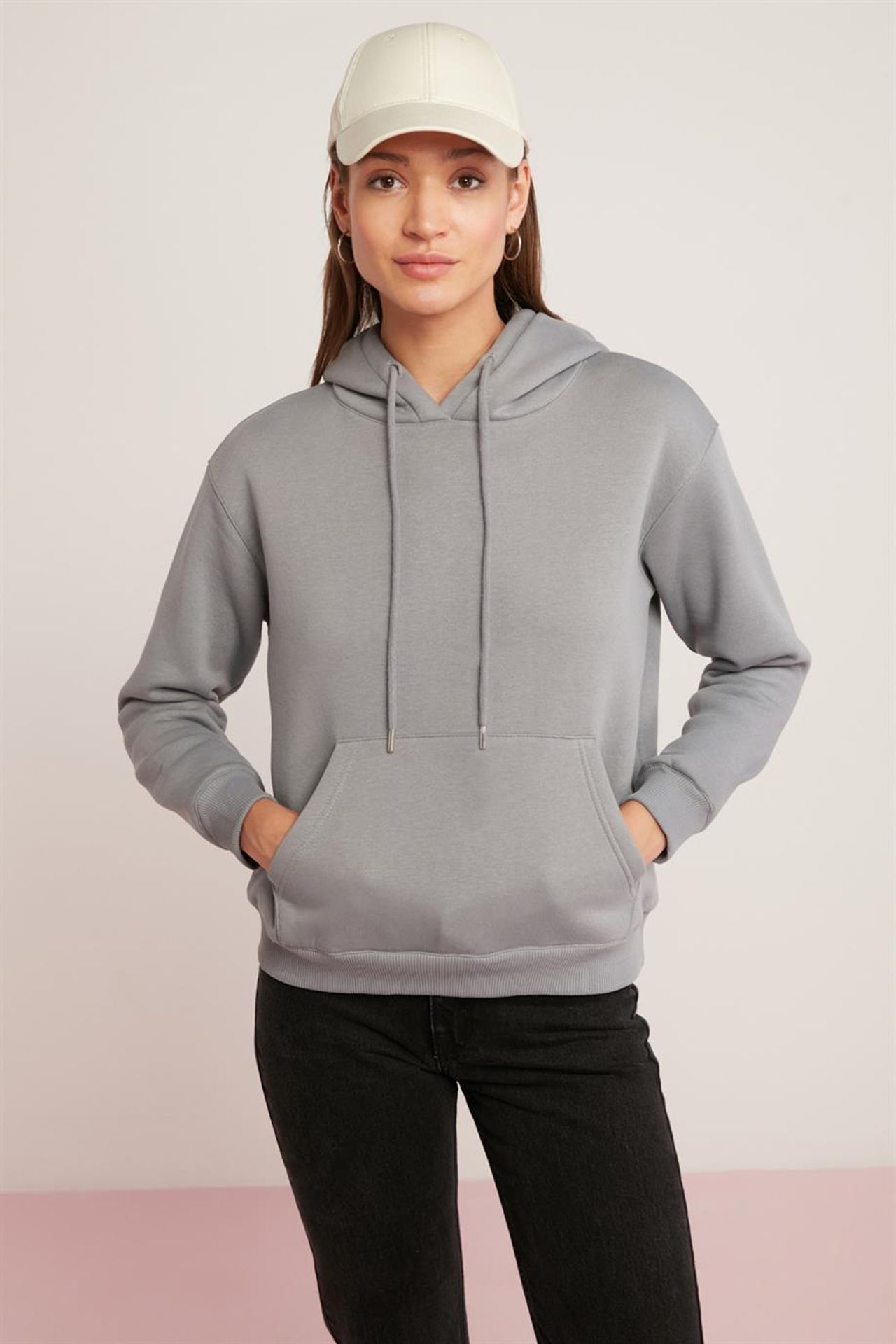 ETHIQUET Relaxed Hooded Pocket Hoodie 1
