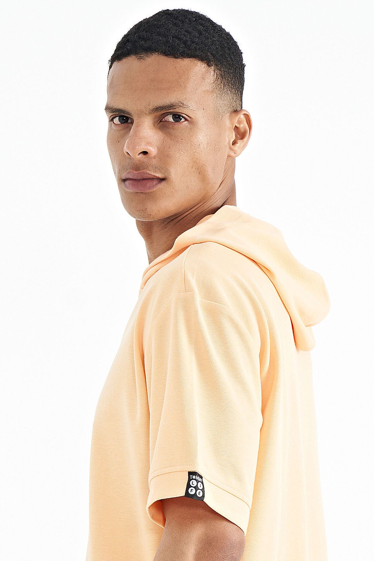 TOMMY Oversized Hooded Short-sleeve T-shirt 2