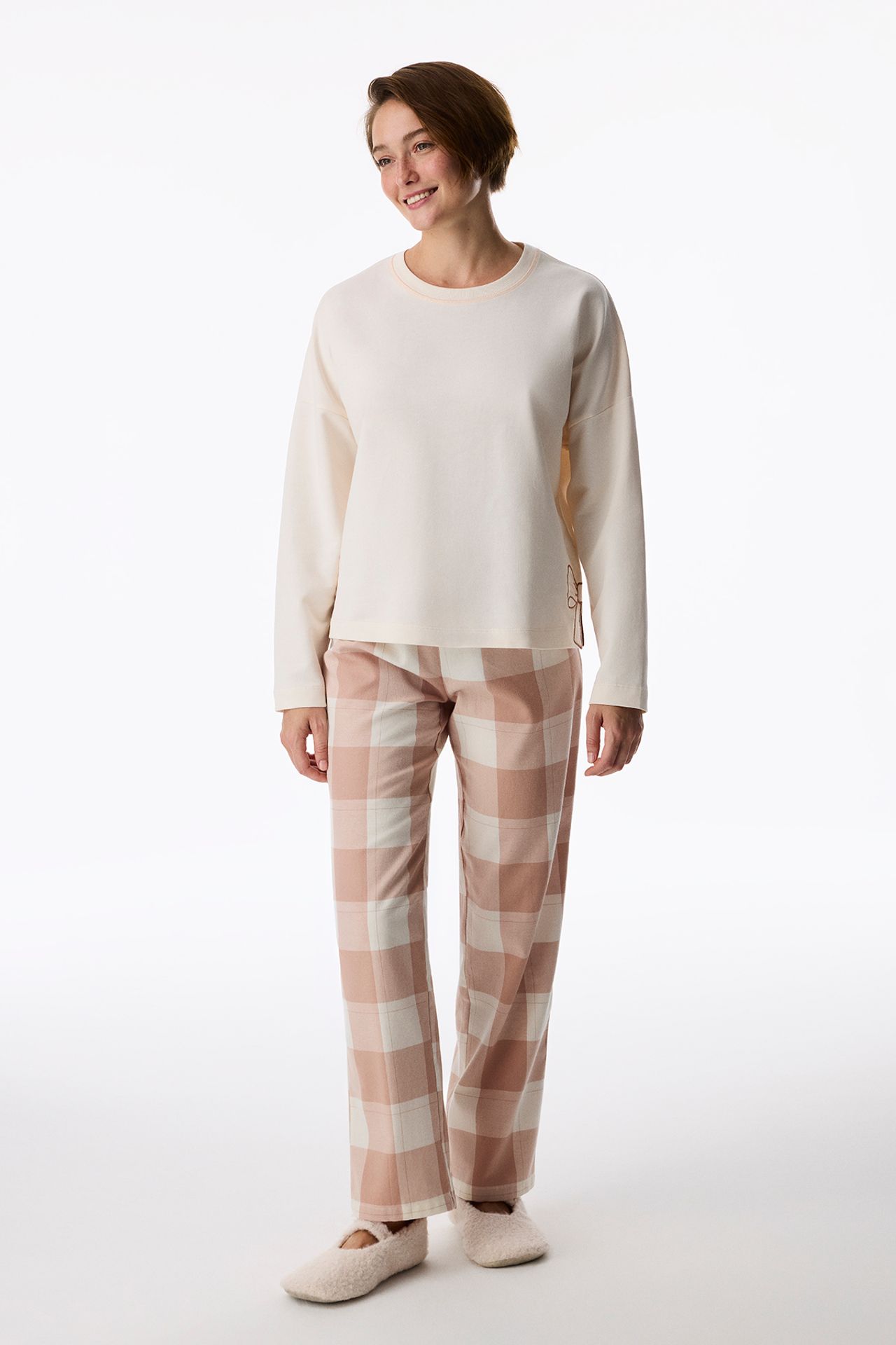 PENTI Quinn Long Sleeve Pyjama Top 1