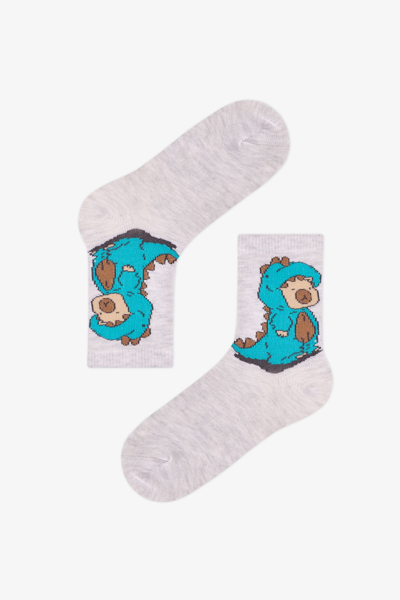 PENTI Boys' Lovers Striped 2-Pair Crew Socks 2