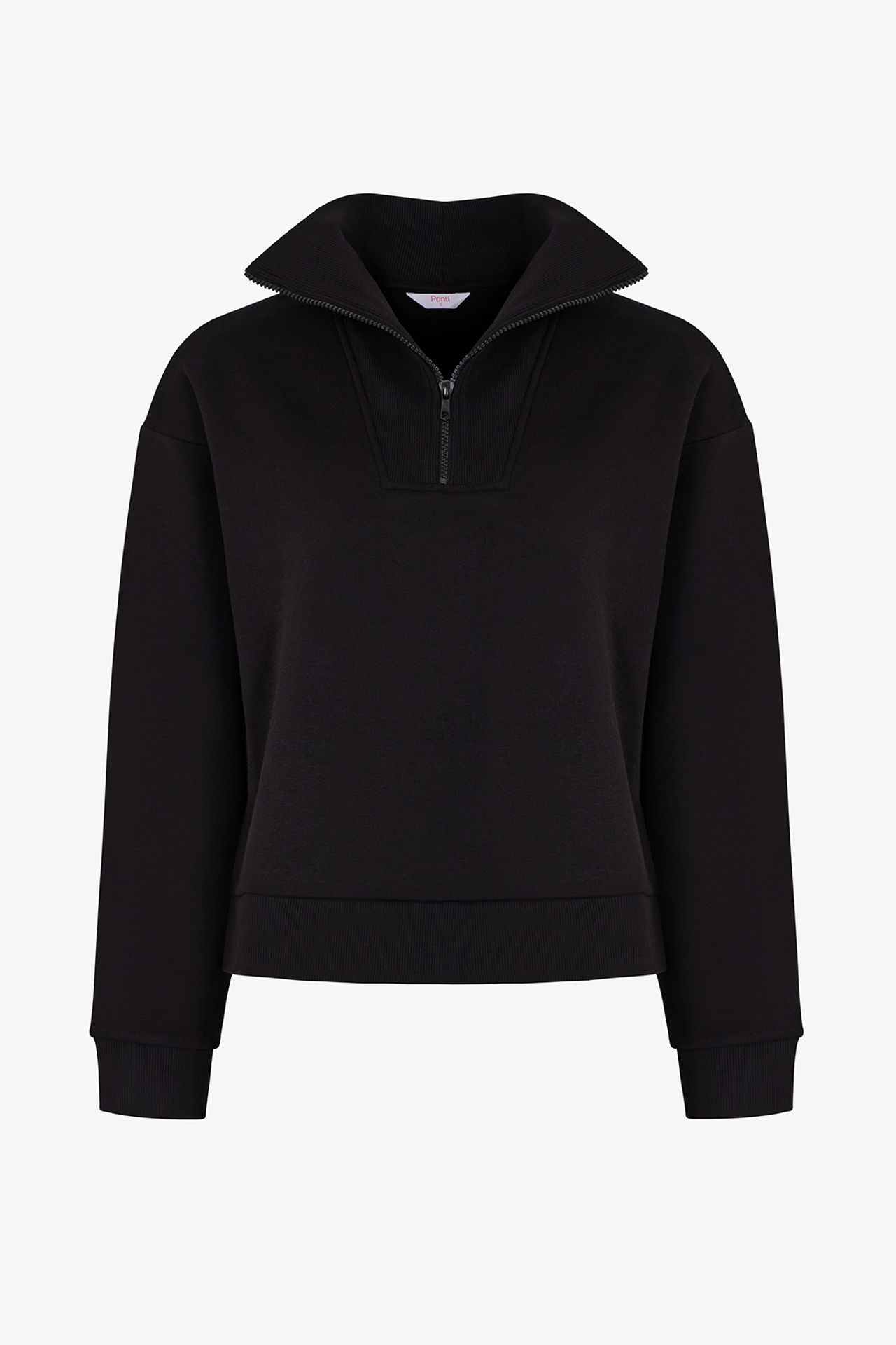 PENTI Half-Zip Brushed Sweatshirt 6