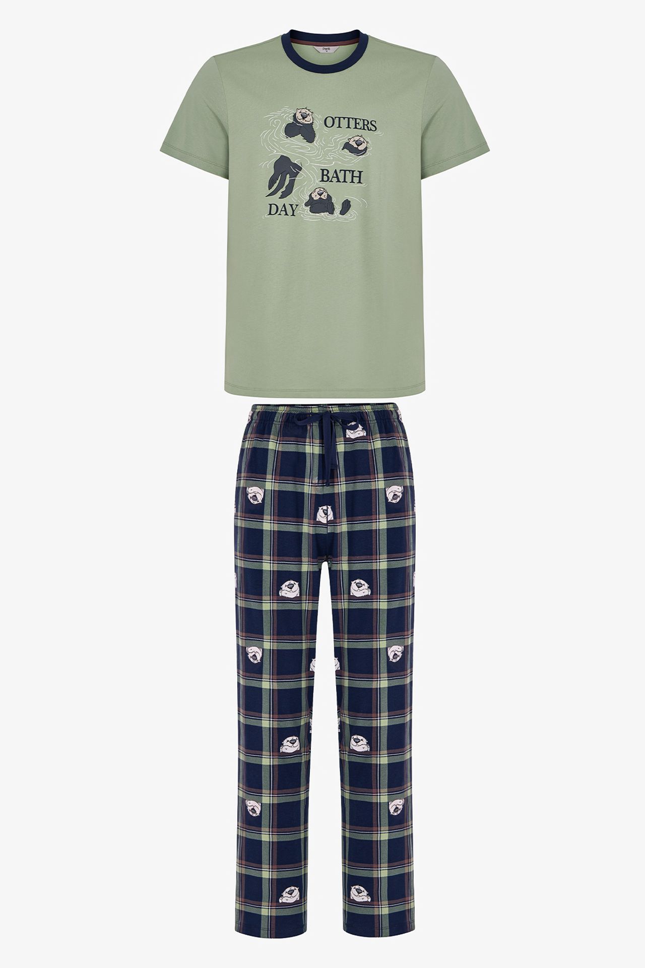 PENTI Men's Other Bath Pants Pajama Set 1