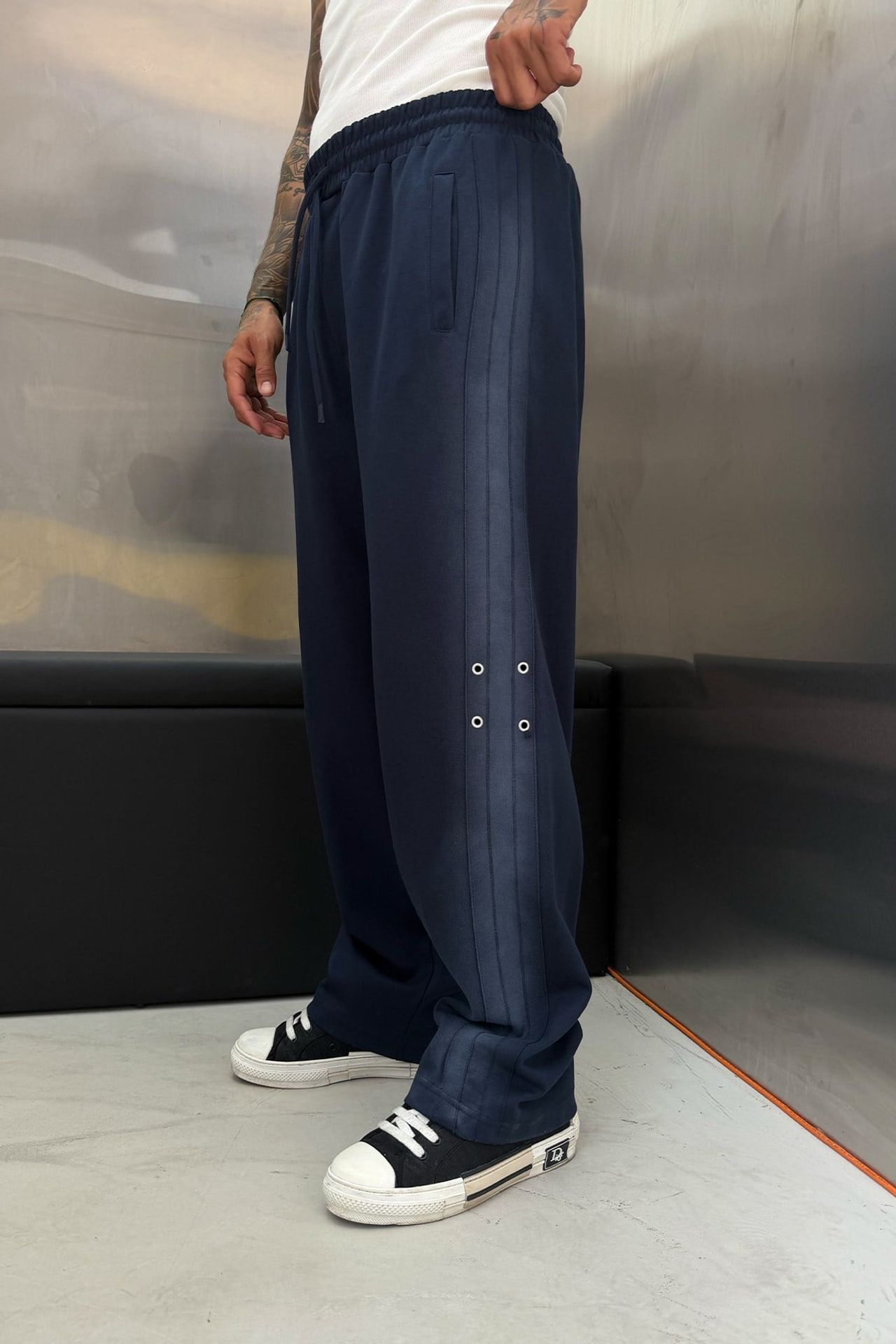 NOMARC Geniş Paça Elastik Belli Jogger Pantolon 1