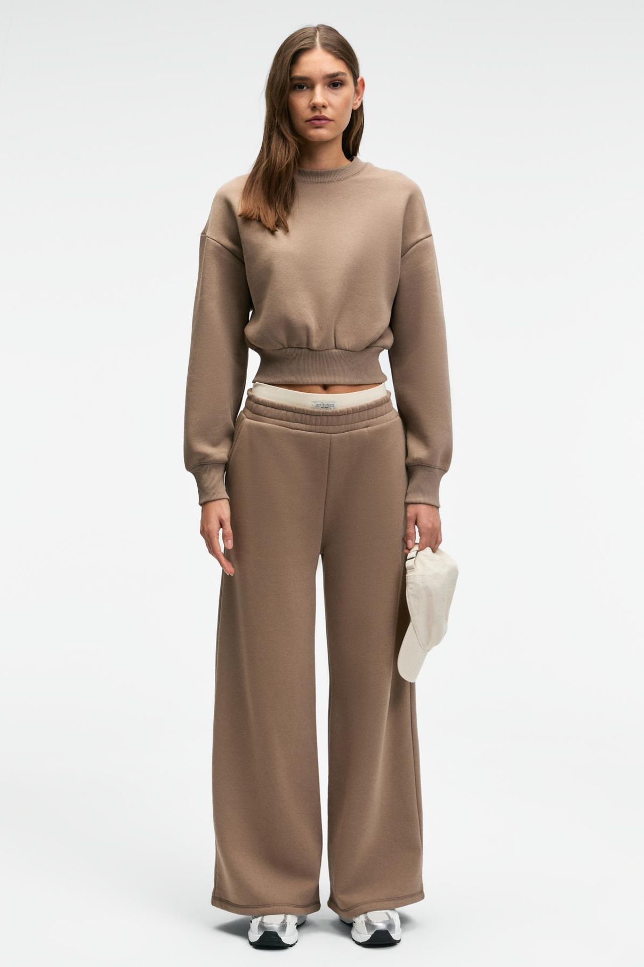 GRIMELANGE Crop Crew Neck Sweatshirt 4