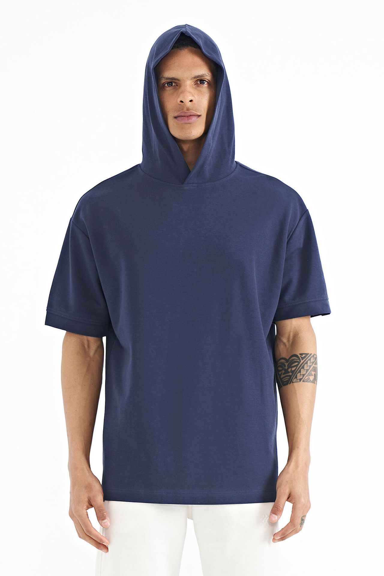 TOMMY Oversized Hooded Short-sleeve T-shirt 3