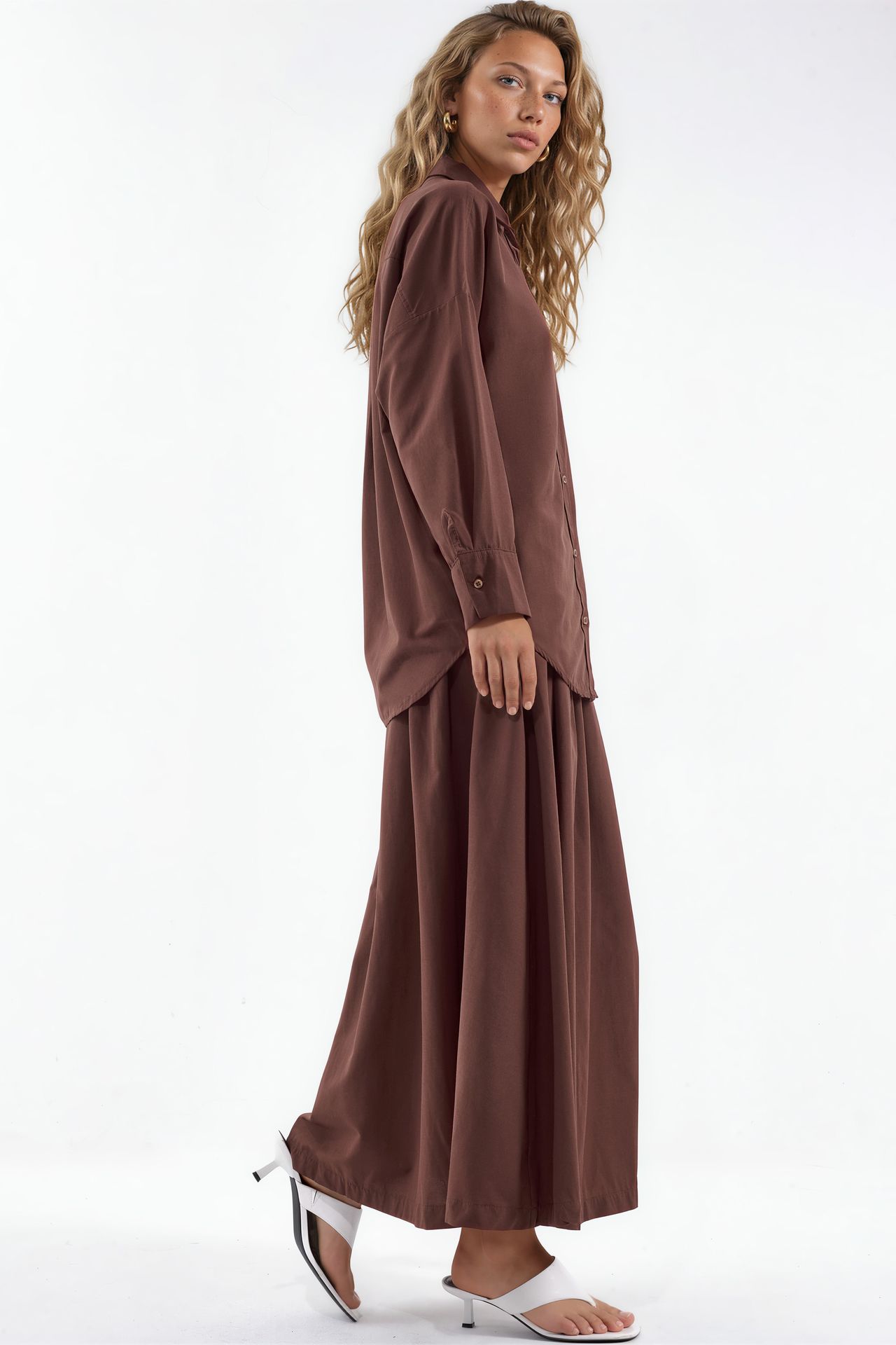 MSN Cotton Viscose Linen Two-Piece Coord 2