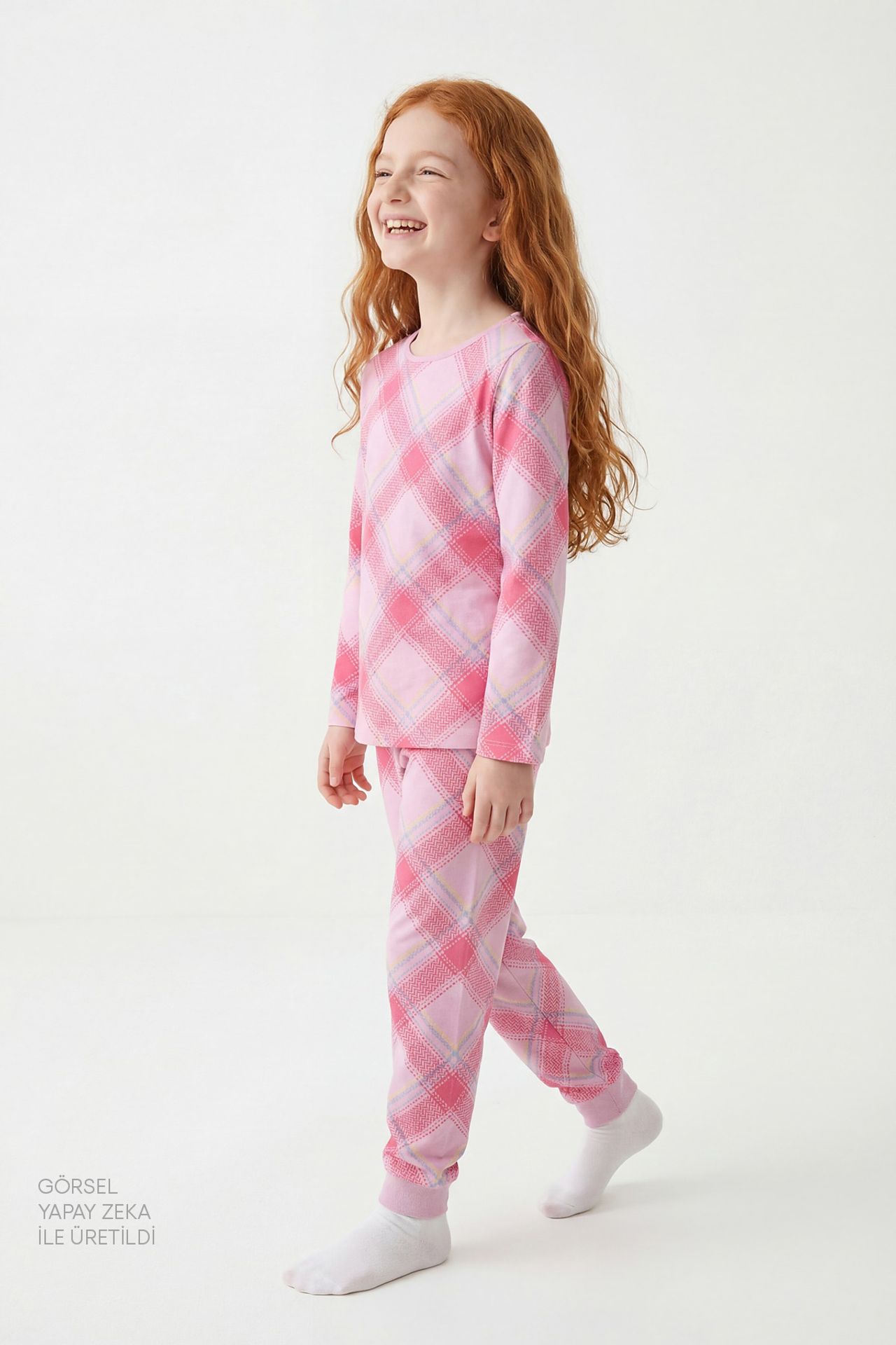 PENTI Girls' Cute Rabbit Pajama Set 3