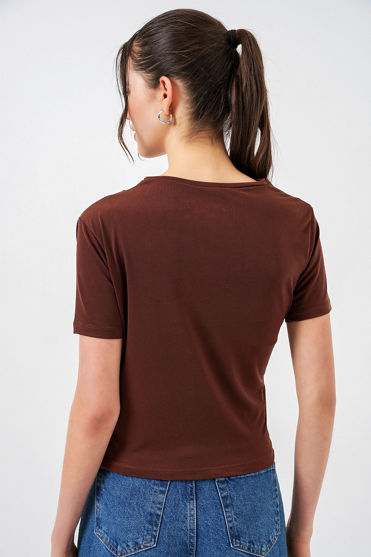 BDART Fitted Cowl Neck Blouse 4