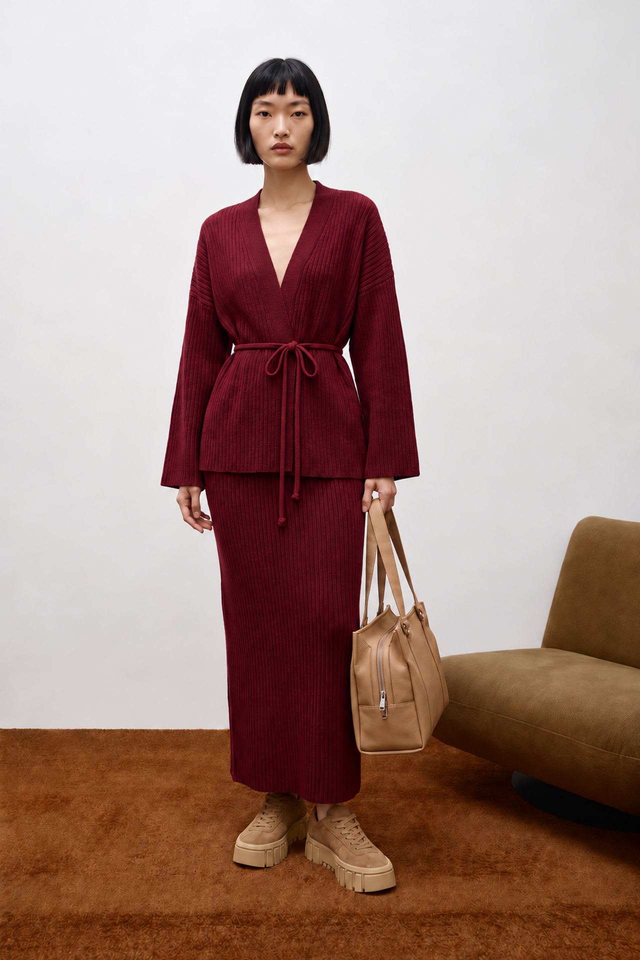 MY FASHION Knit Co-Ord Set 4