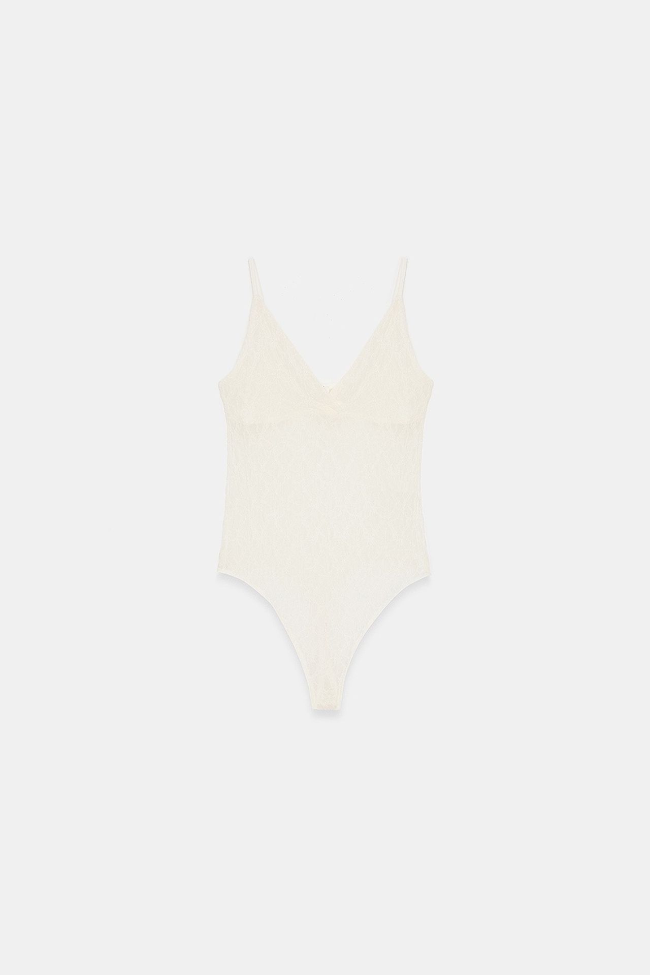 DILVIN Lace Sleeveless Bodysuit Blouse 6