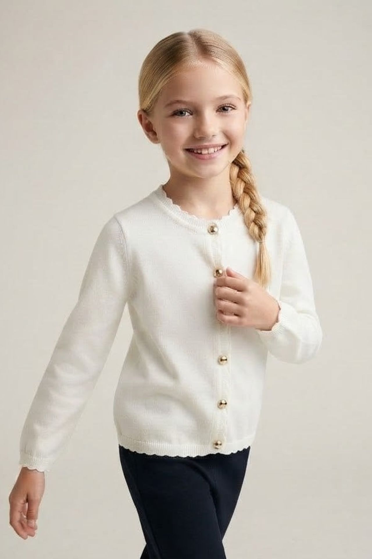 HİLAL AKINCI KİDS Knit Cardigan 3