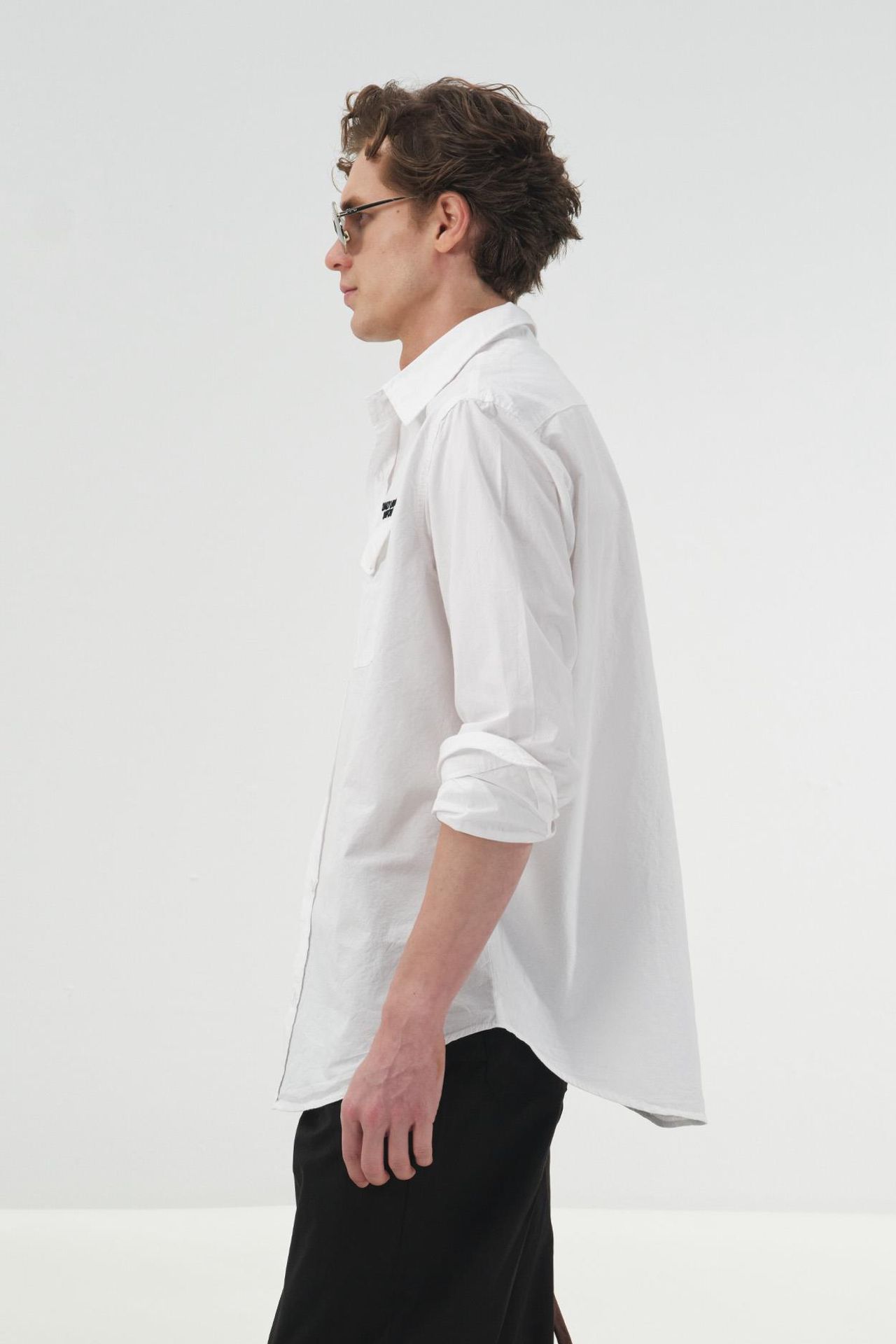 GIESTO Casual Long Sleeve Cotton Shirt with Pocket 3