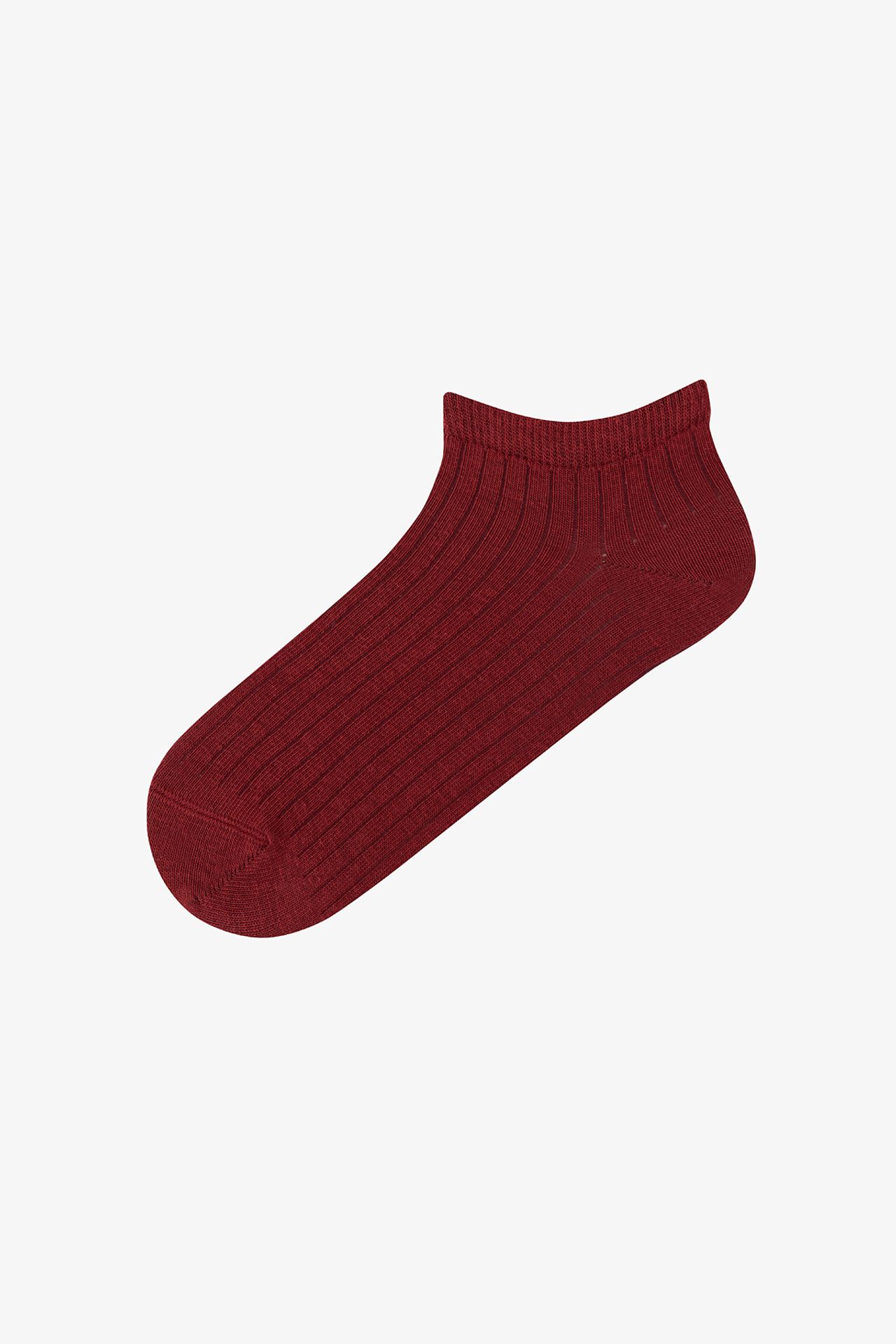 PENTI Nature Ribbed Jacquard Pair Ankle Socks 3