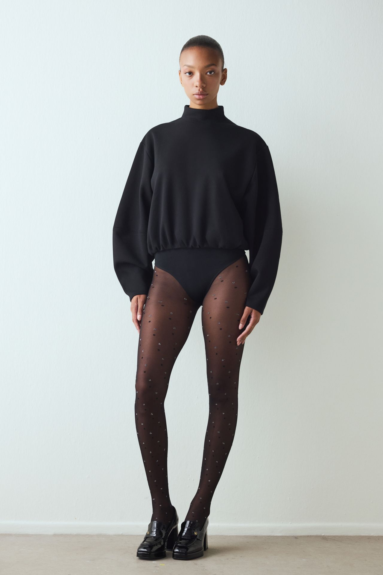 PENTI Shiny Dotted Tights 2