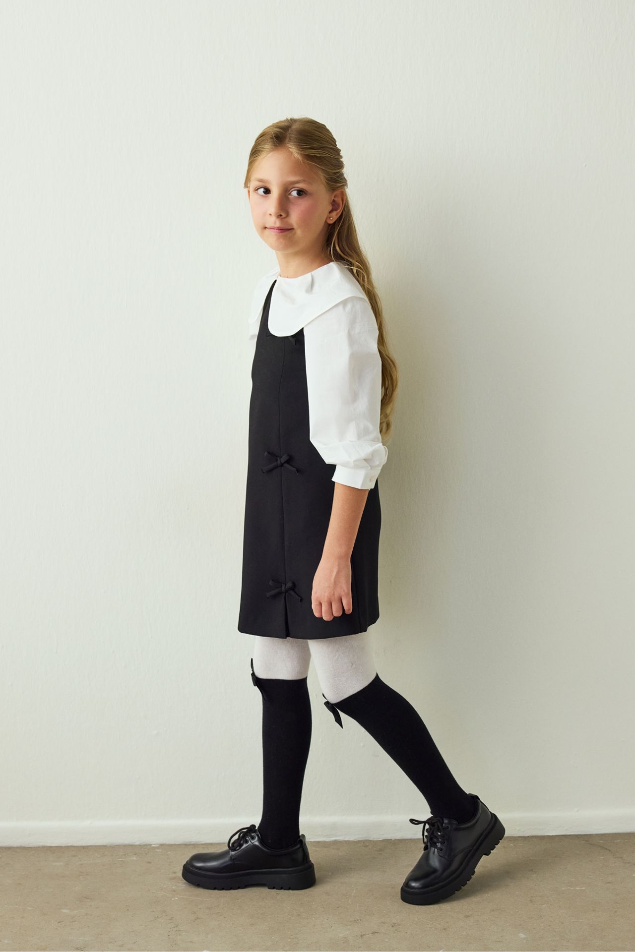PENTI Girls' Pretty Ribbon Tights 2