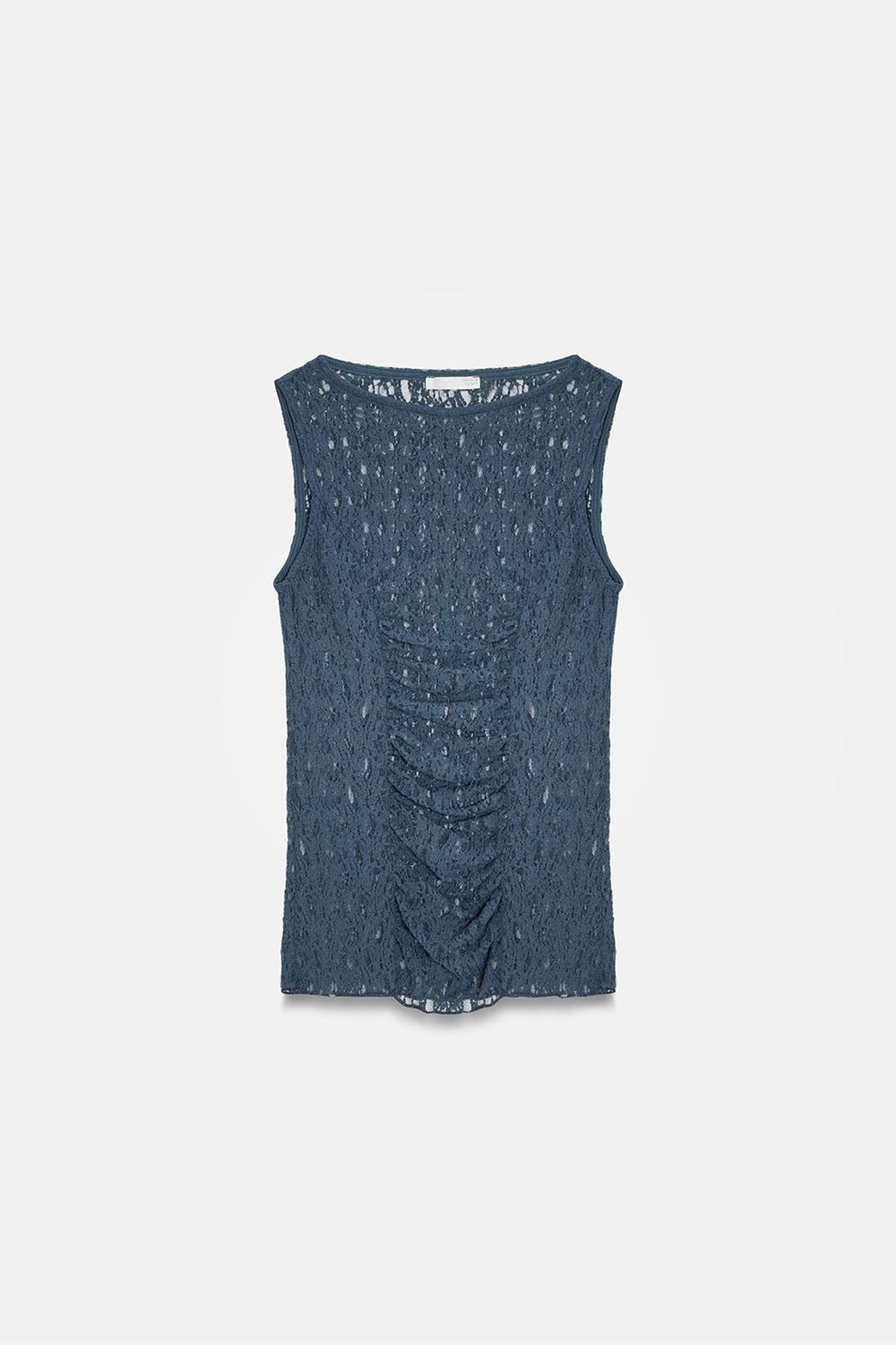 DILVIN Fitted Lace Sleeveless Blouse 5