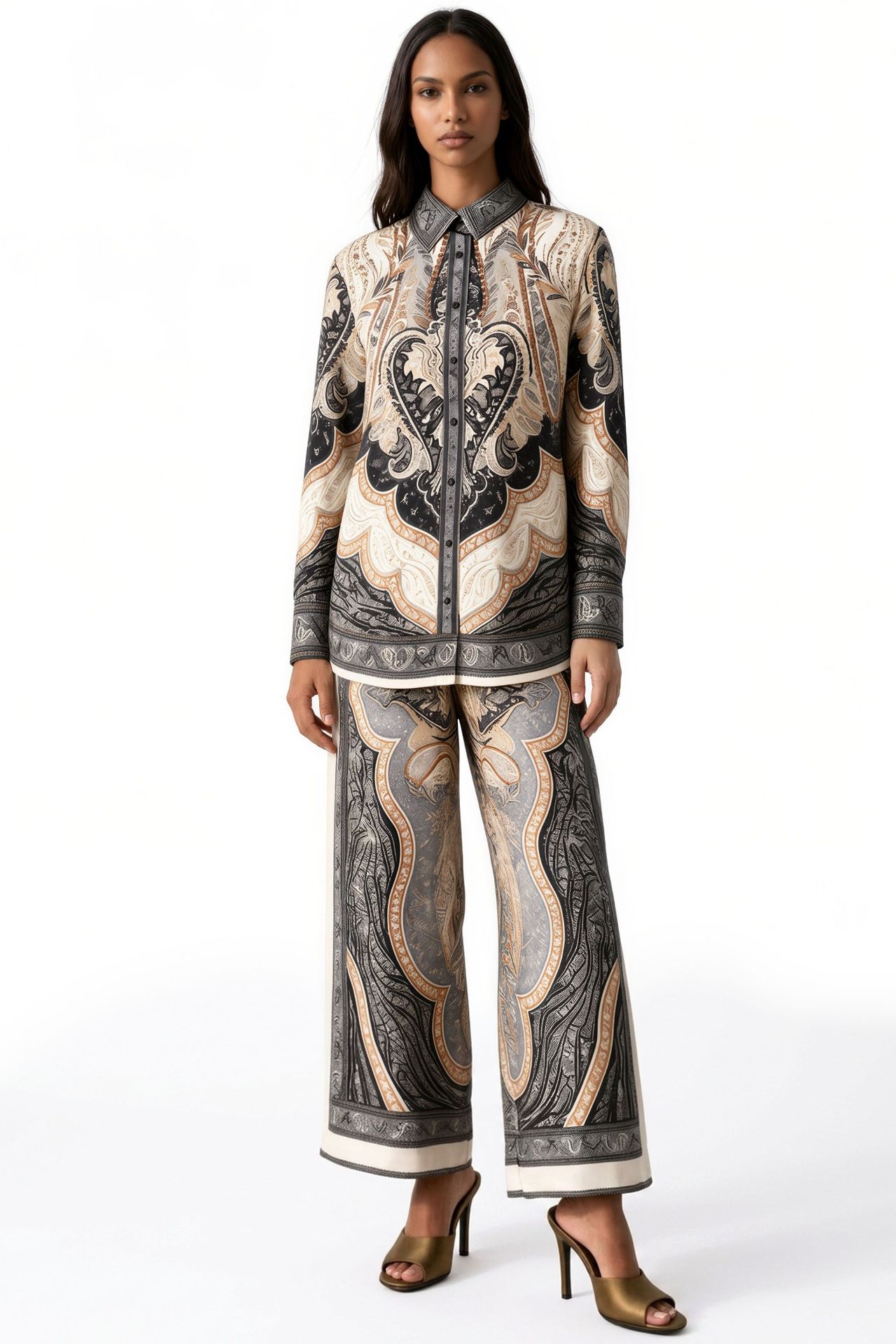 MSN Cotton Viscose Two-Piece Coord 1