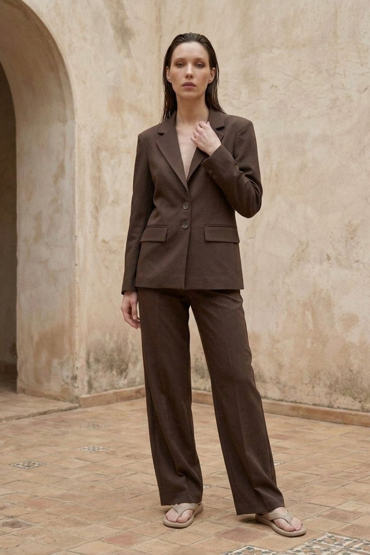MY FASHION Women's regular-fit blazer jacket 3