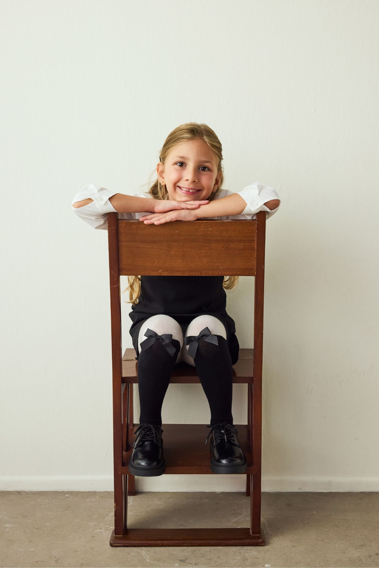 PENTI Girls' Pretty Ribbon Tights 4