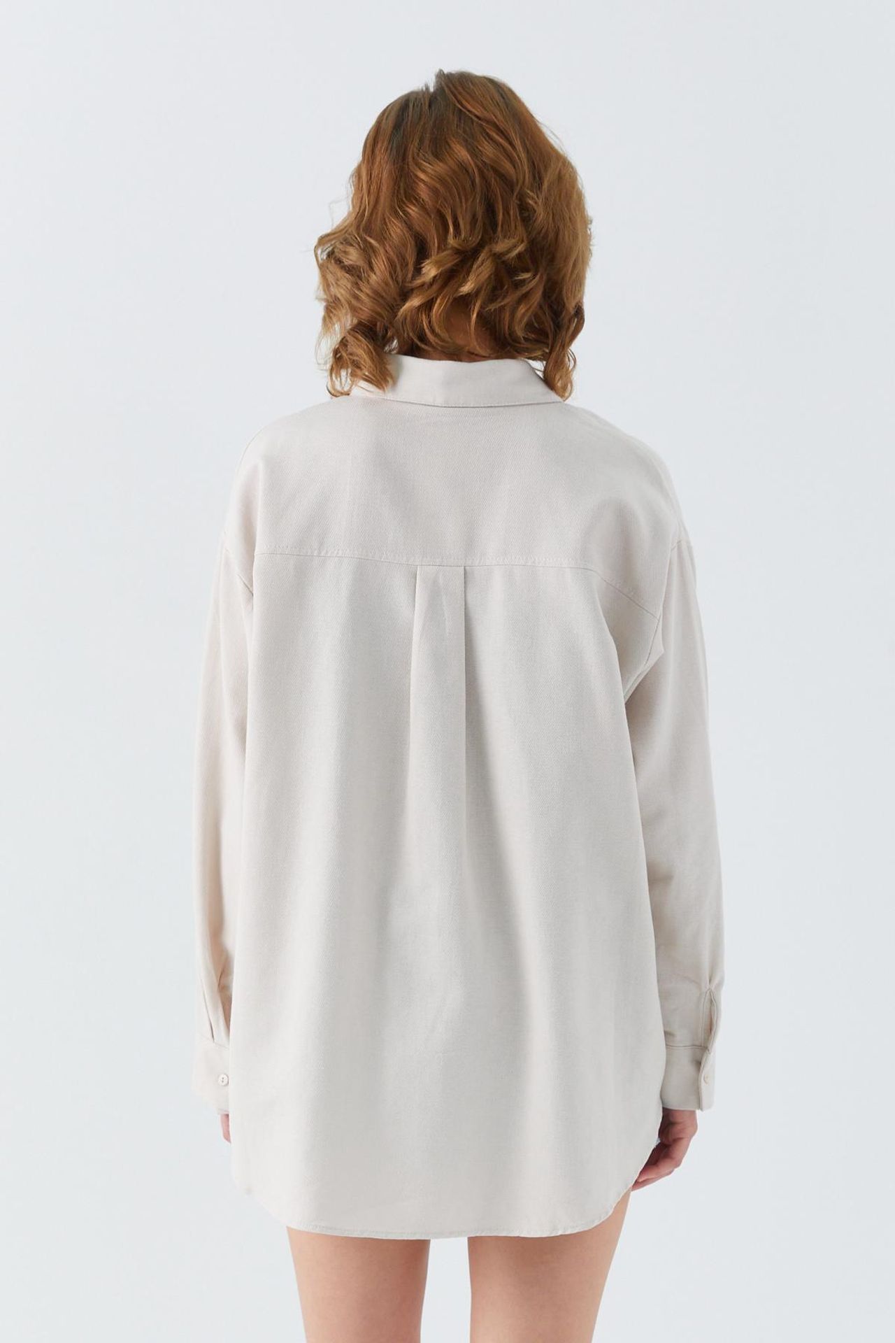 Mixray Oversize Poplin Shirt 6