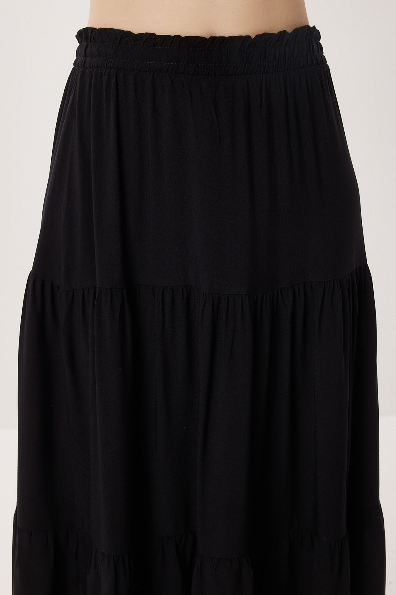 ISTANBUL High Waist A-Line Maxi Skirt 4