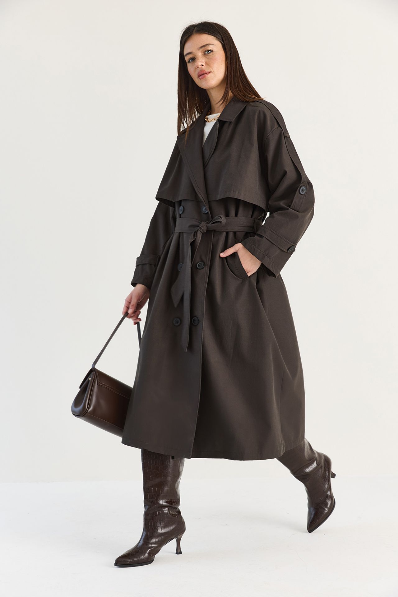 LUCCI Women's Trench Coat 3