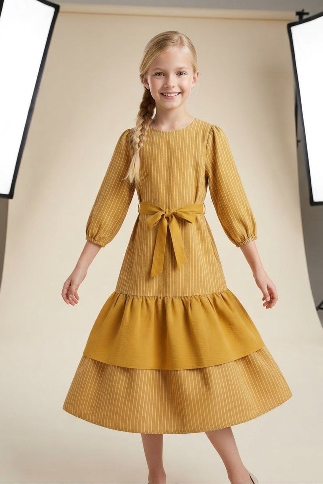 HİLAL AKINCI KİDS Cotton Viscose Dress 2