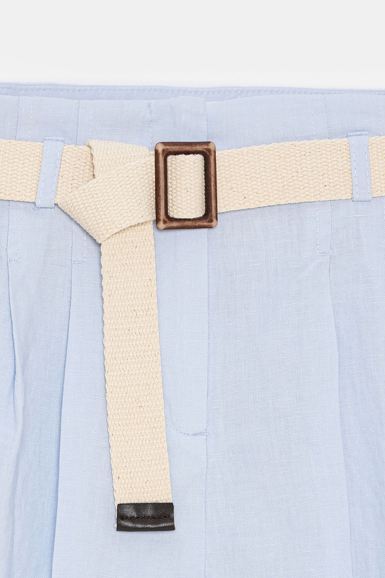 DILVIN Linen Shorts 7