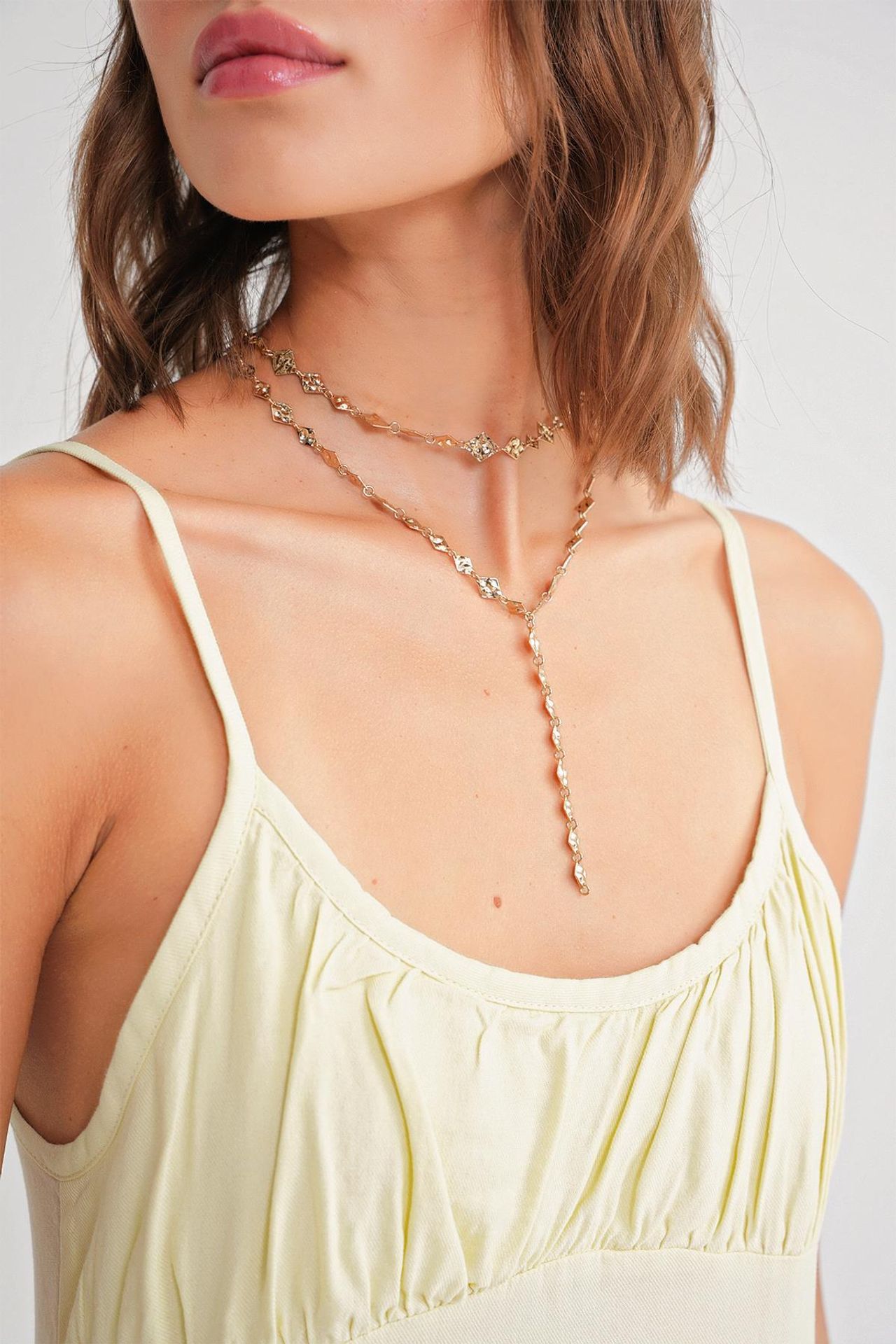 Mixray Strappy Maxi Dress with Gathered Detail 5
