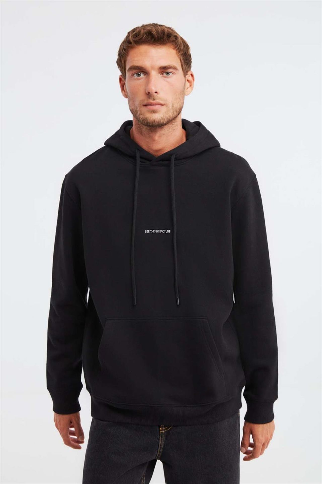 GRIMELANGE Kapüşonlu Cepli Büzgülü Sweatshirt 5