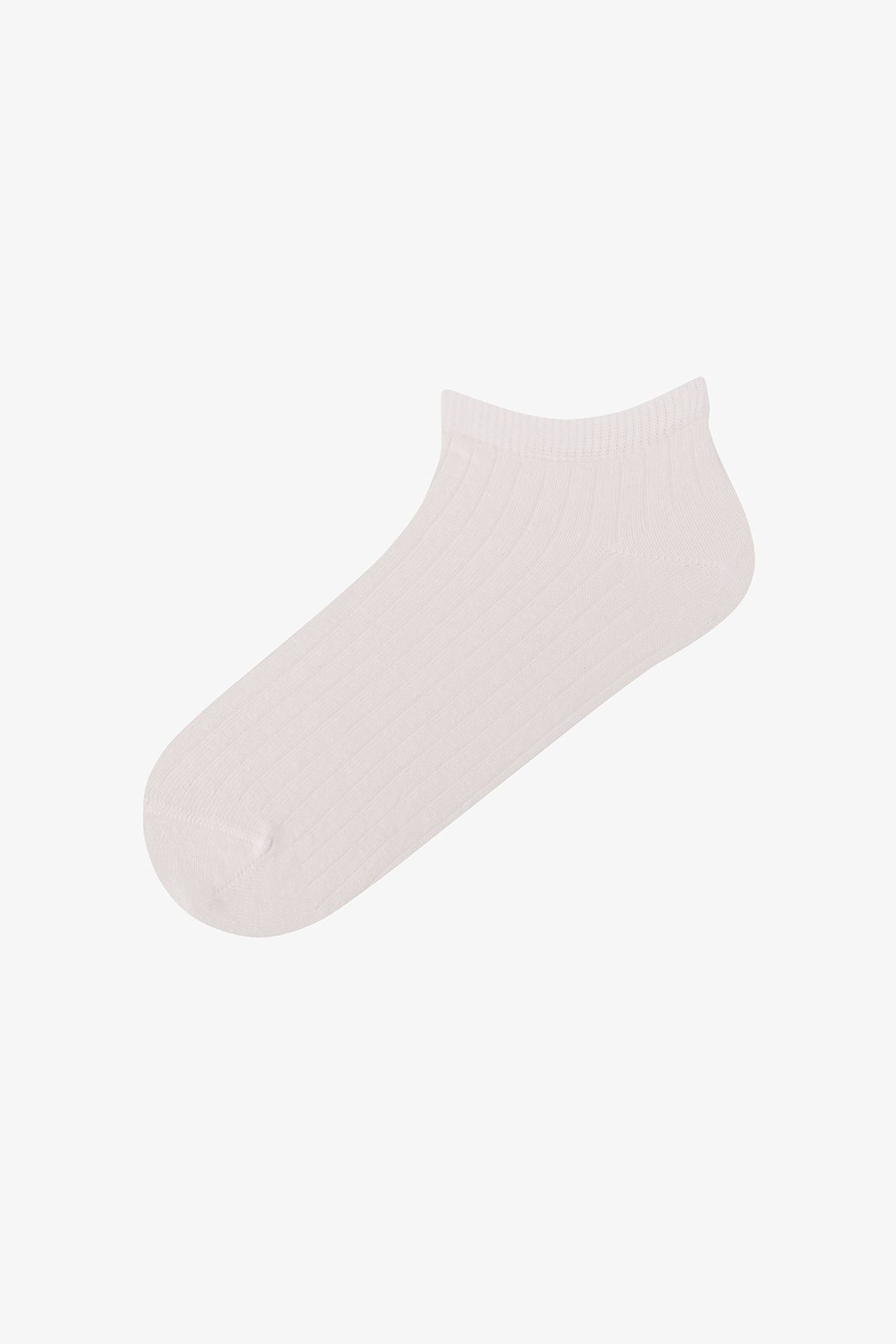 PENTI Nature Ribbed Jacquard Pair Ankle Socks 2