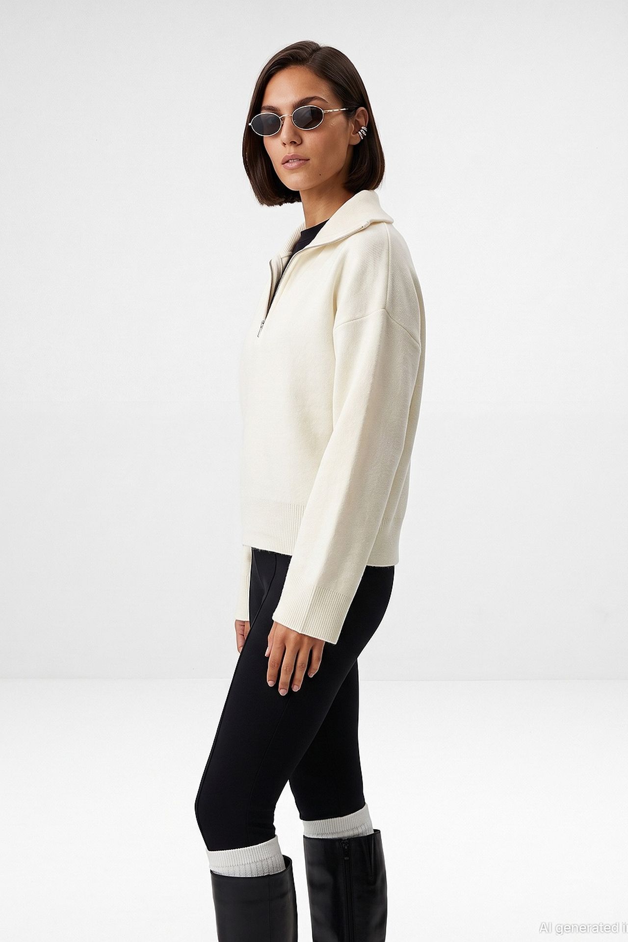 DILVIN Women's Knit Sweater 5