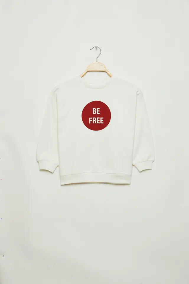 GRIMELANGE Printed Crew Neck Tracksuit Set