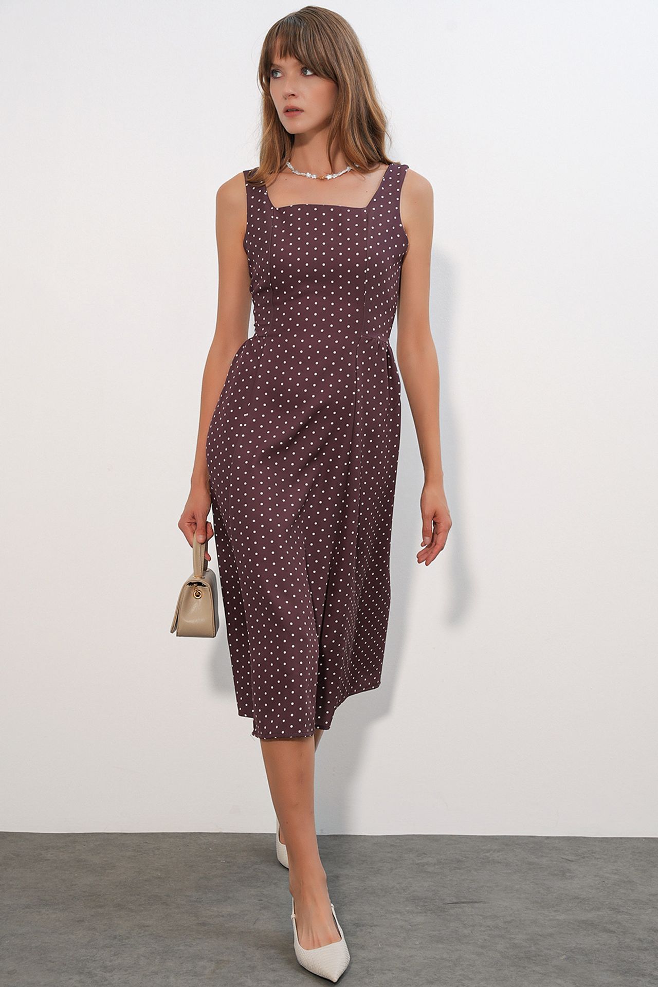BDART Polka Dot A-Line Midi Dress 1