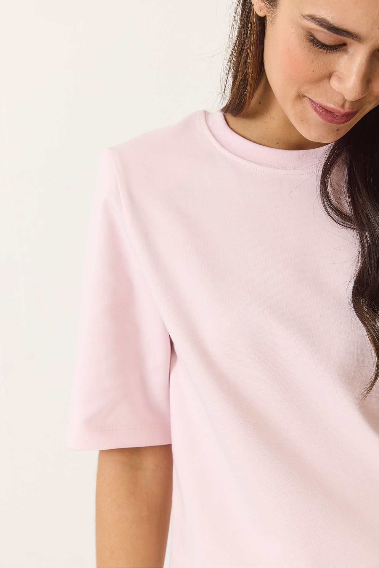 LUCCI Padded Crew Neck T-Shirt 4