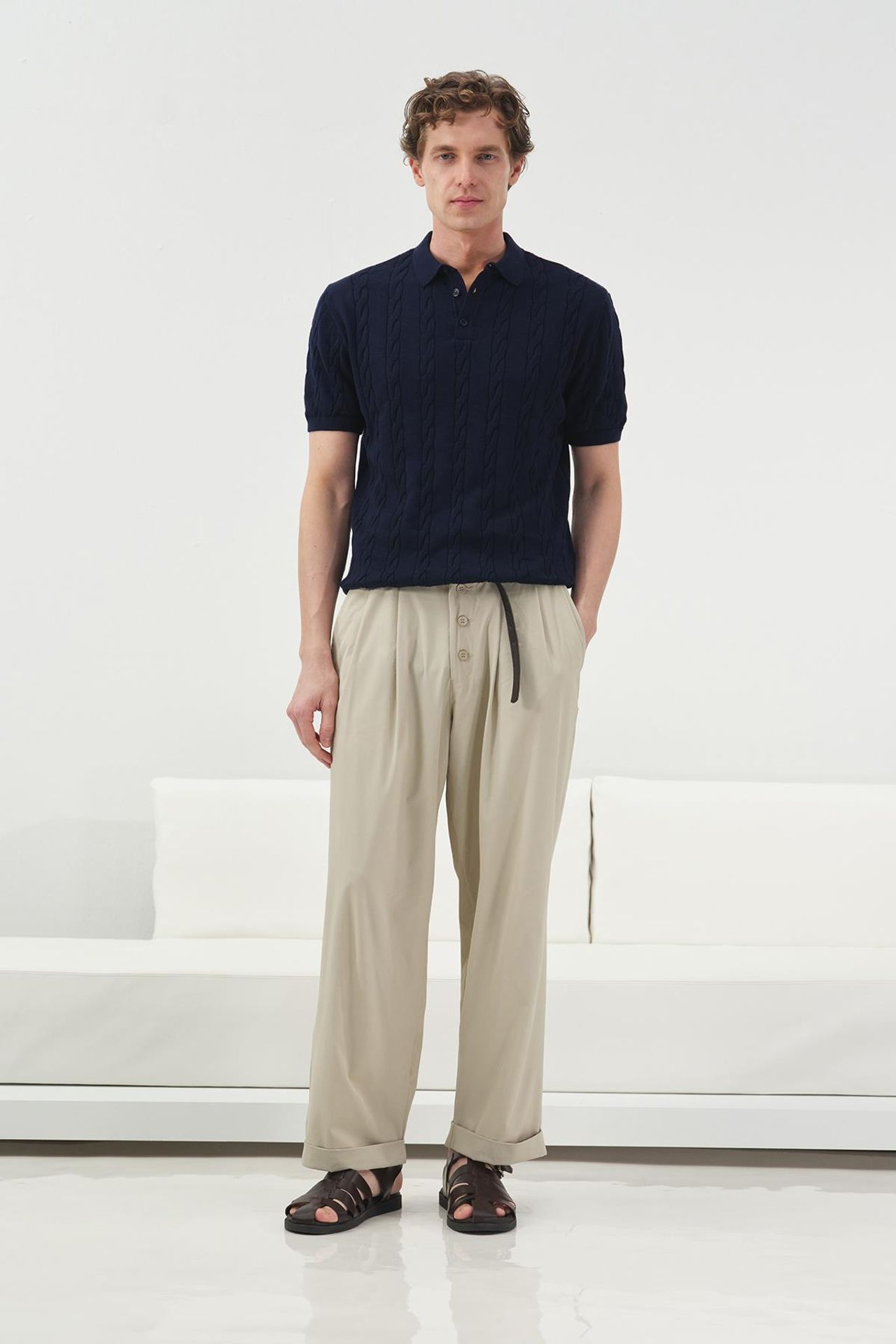 GIESTO Men's Tailored Suit Pants 1